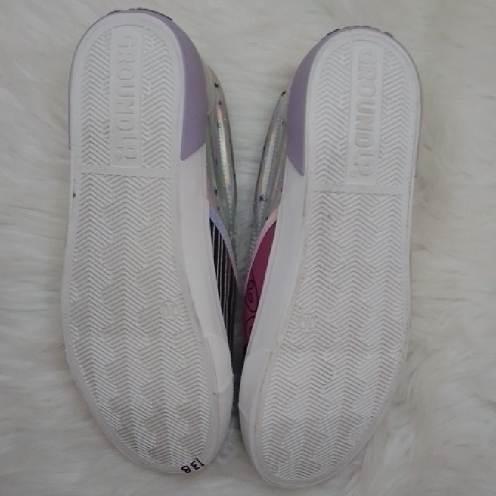 Disney Ground Up Nightmare Before Christmas Slip On Jack & Sally Sneakers 10 - Picture 2 of 5